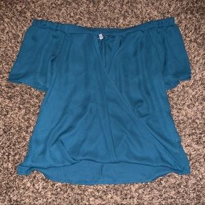 Off the shoulder blouse